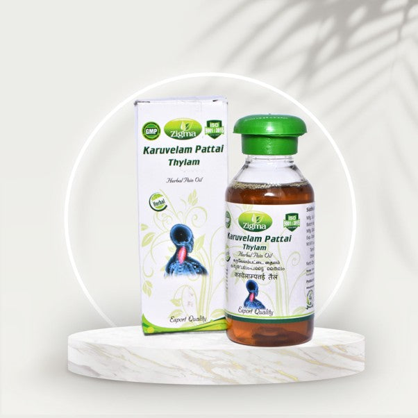 Karuvelam Pattai Thylam - Zigma Herbals (100ml)