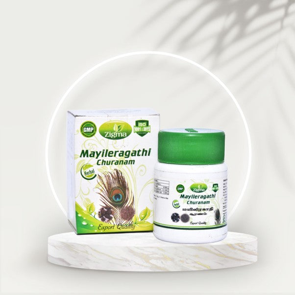 Mayileragathi Churanam - Zigma Herbals (25g)