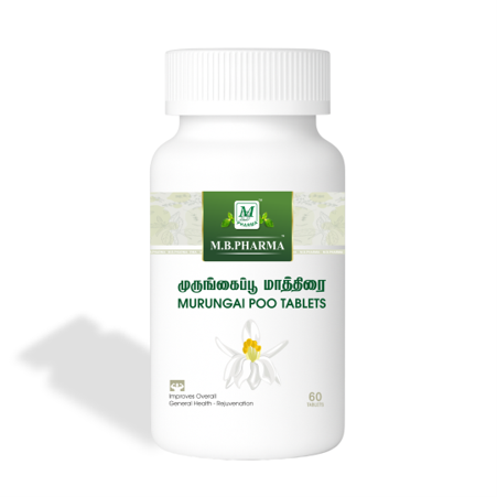 Murungai Poo Tablets - M.B. Pharma (60 Tabs)