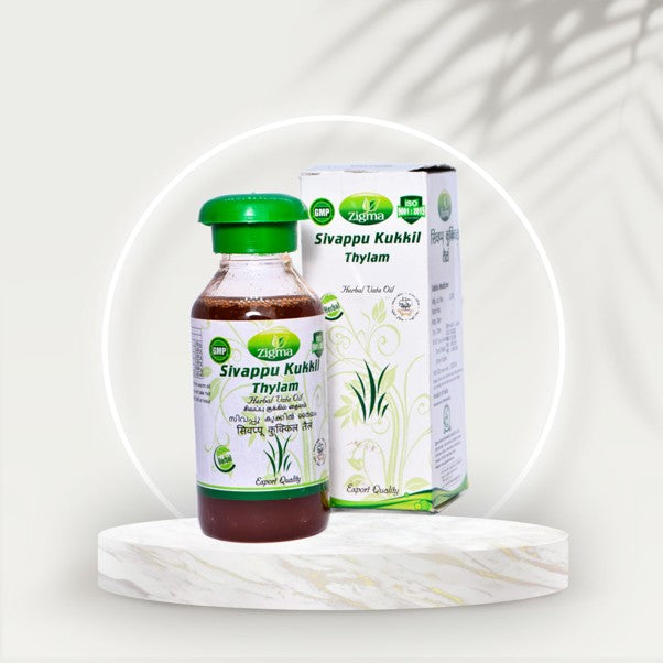 Sivappu Kukkil Thylam - Zigma Herbals (100ml)