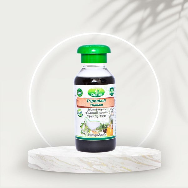 Triphaladi Thailam - Zigma Herbals (100ml)