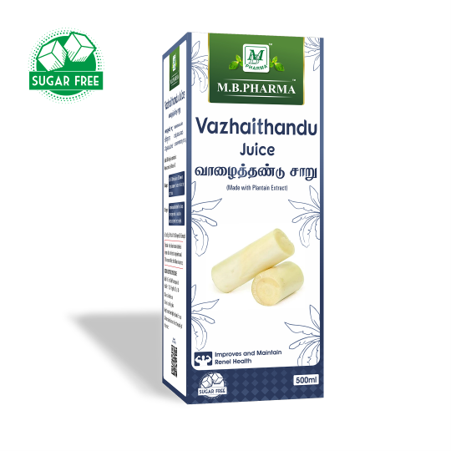 Vazhaithandu Juice - M.B. Pharma (500ml)