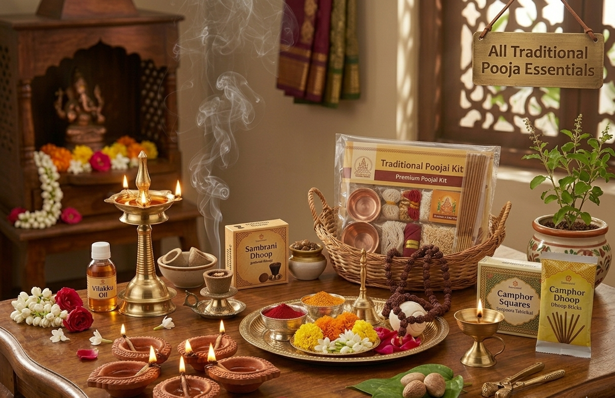 ⁠Household & Poojai Products