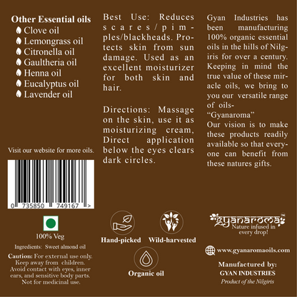 Almond Oil - Gyanaroma