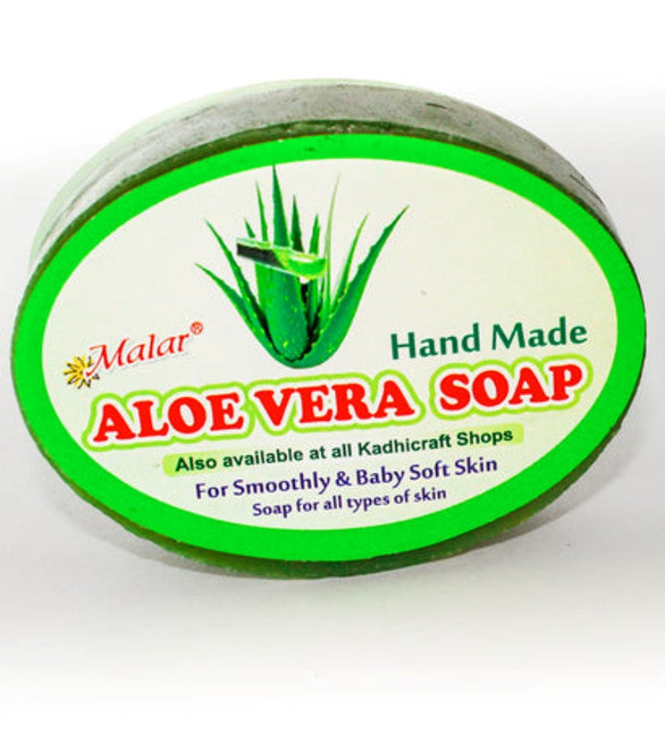 Aloe Vera Coconut Oil Soap - Malar Herbals (Pack of 2)