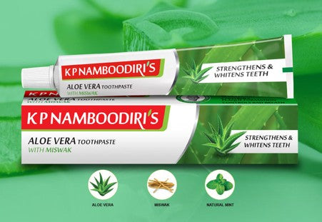 Aloe Vera Toothpaste (100g) - K P Namboodiris