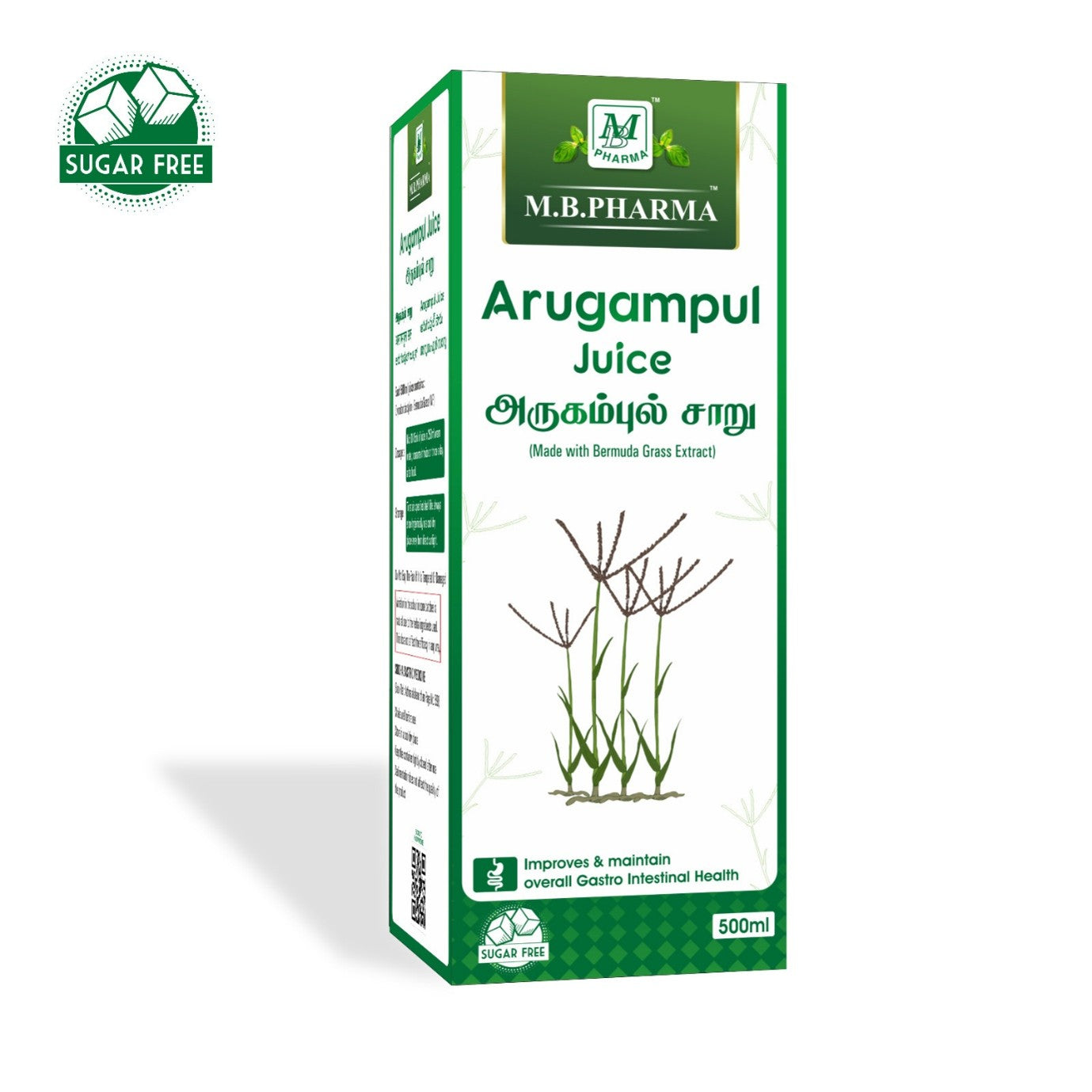 Arugampul Juice - M.B. Pharma (500ml)