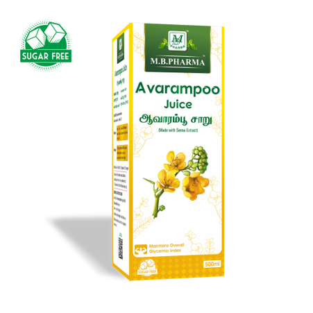 Avarampoo Juice - M.B. Pharma (500ml)