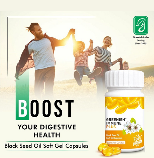 Black Seed Liquid Fill Softgel Capsules - Greenish Roots Healthcare