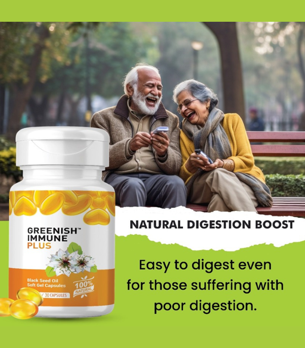 Black Seed Liquid Fill Softgel Capsules - Greenish Roots Healthcare