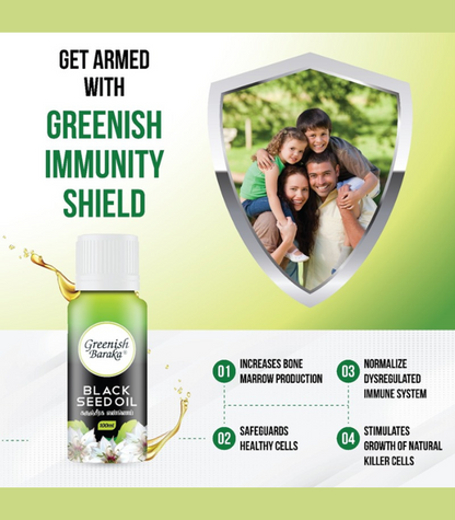 Black Seed Oil 200ml - Greenish Roots Healthcare