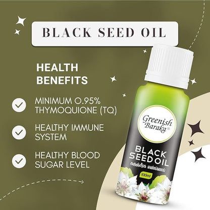 Black Seed Oil 200ml - Greenish Roots Healthcare