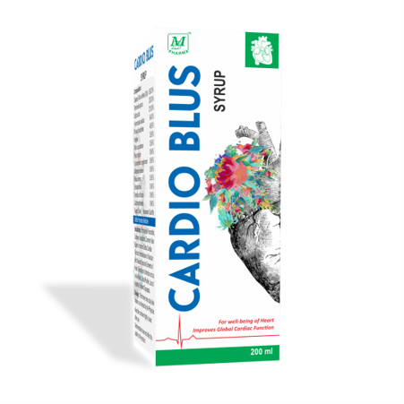 Cardio Blus Syrup - M.B. Pharma (200ml)