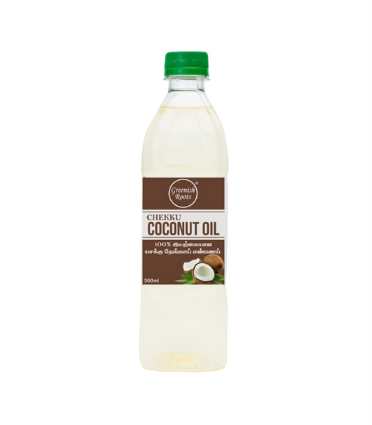 Chekku Coconut Oil (500ml) - Greenish Roots Healthcare