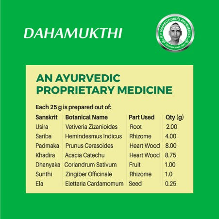 Dahamukthi - K P Namboodiris
