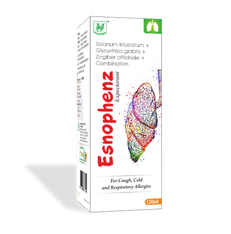 Esnophenz Expectorant Syrup - M.B. Pharma (120 ML)