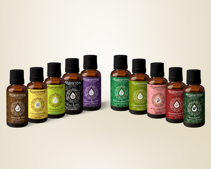 Essential Oil Pack - Gyanaroma (30ml Each)