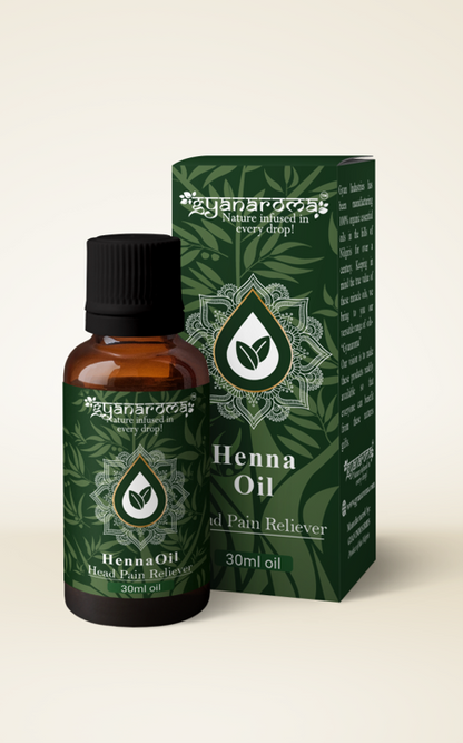Henna Oil - Gyanaroma