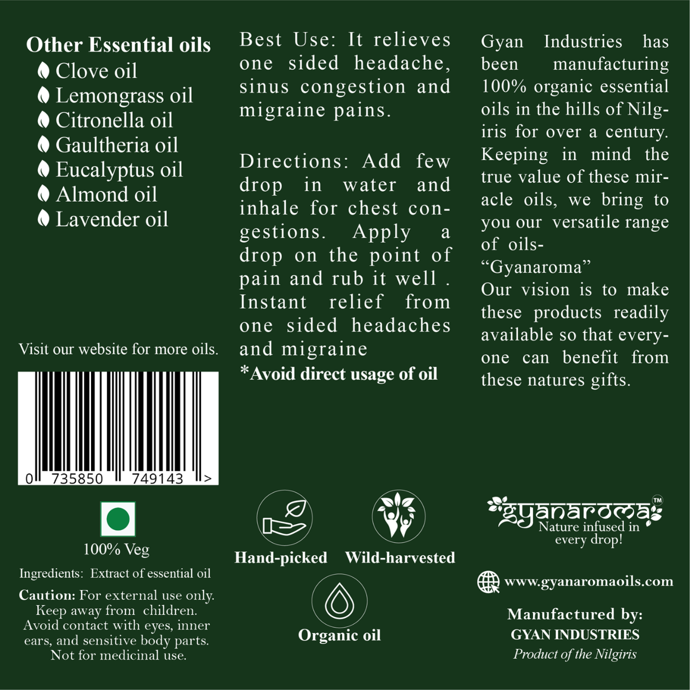 Henna Oil - Gyanaroma