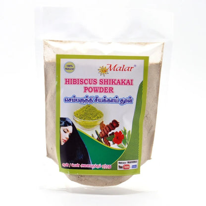 Hibiscus Hair Wash Powder - Malar Herbals
