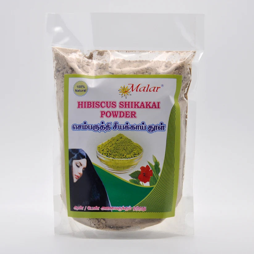 Hibiscus Hair Wash Powder - Malar Herbals