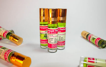 Karpooravalli Pain Balm With Aroma Oil - Malar Herbals