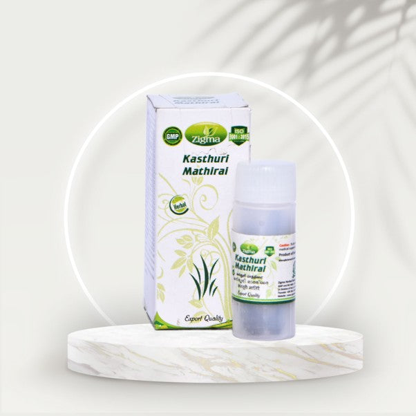 Kasthuri Mathirai - Zigma Herbals (25 Caps)