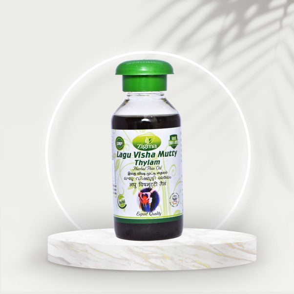 Lagu Visha Mutty Thylam - Zigma Herbals (100ml)