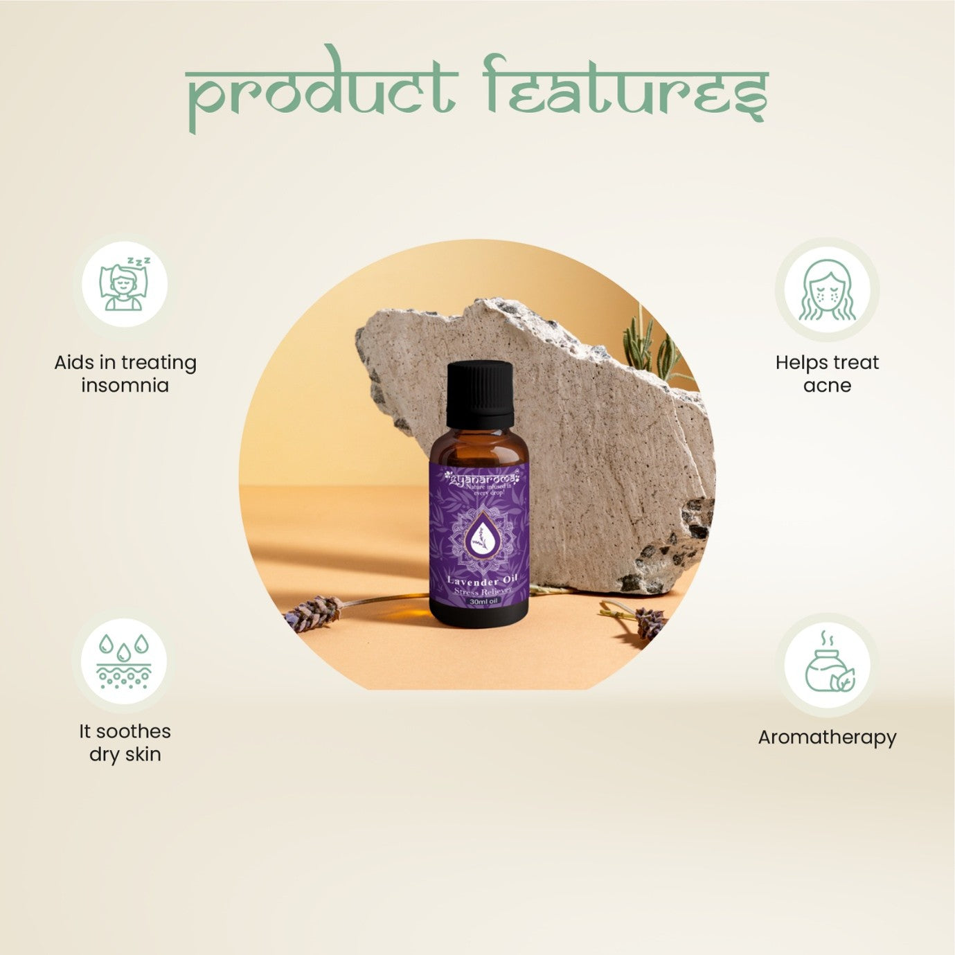 Lavender Oil - Gyanaroma