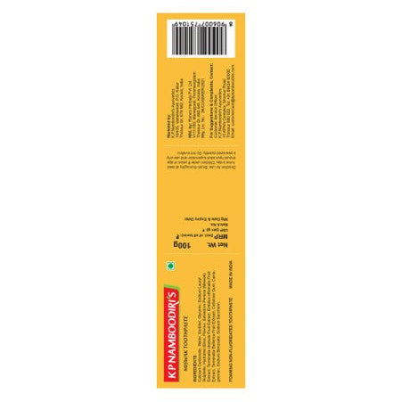 Miswak Toothpaste - K P Namboodiris