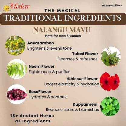 Nalangu Mavu Traditional Herbal Blend - Malar Herbals