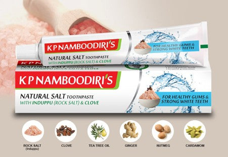 Natural Salt Toothpaste - K P Namboodiris
