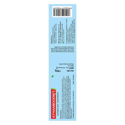 Natural Salt Toothpaste - K P Namboodiris