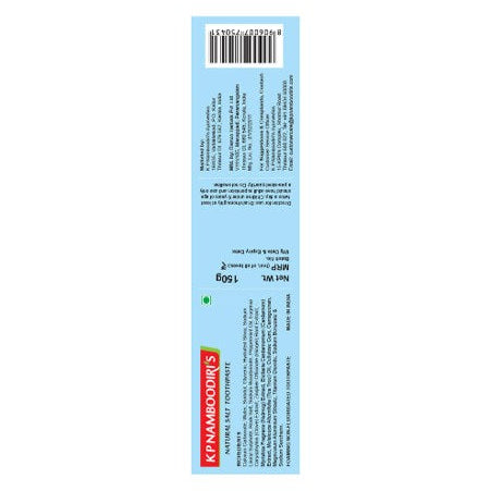 Natural Salt Toothpaste - K P Namboodiris