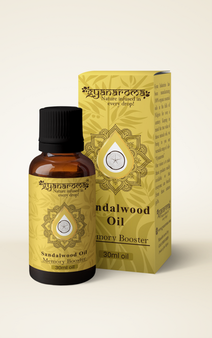 Sandalwood Oil - Gyanaroma (30ml)