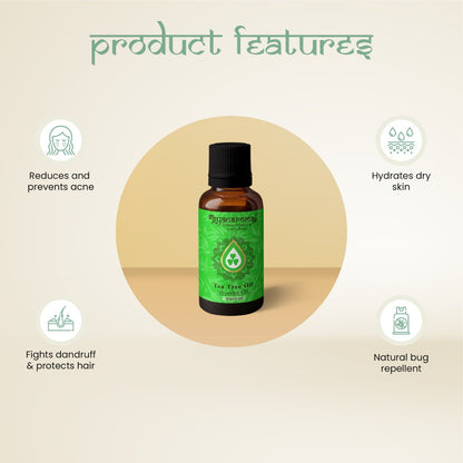 Tea Tree Oil - Gyanaroma (30ml)