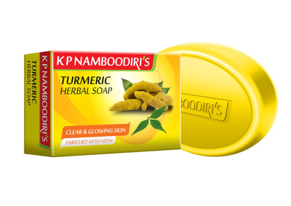 Turmeric Herbal Soap - K P Namboodiris