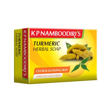 Turmeric Herbal Soap - K P Namboodiris