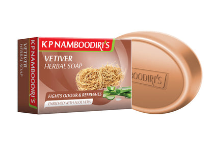Vetiver Herbal Soap - K P Namboodiris
